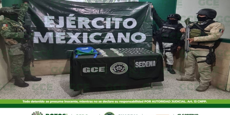 OPERATIVO BOMI PERMITE ASEGURAMIENTO DE 67 DOSIS DE DROGA EN SALINAS DE HIDALGO