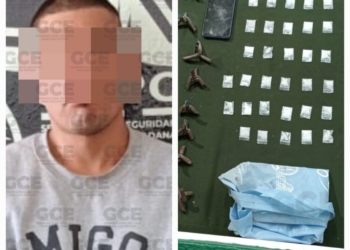 EN OPERATIVO “ALTIPLANO SEGURO”, GUARDIA CIVIL ESTATAL CAPTURA A PRESUNTO LÍDER CRIMINAL
