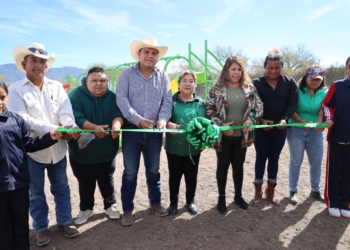 GOBIERNO ESTATAL ENTREGA ÁREA RECREATIVA EN APOYO A FAMILIAS EN GUADALCÁZAR