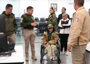 ESPERANZA BRAVO DE LOS SANTOS, CUMPLE SU SUEÑO DE SER POLICÍA HONORARIA DE LA GUARDIA CIVIL ESTATAL POR UN DÍA