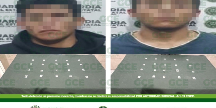 OPERATIVO EN VILLA DE ZARAGOZA DE LA GUARDIA CIVIL ESTATAL, PERMITE CAPTURA DE NARCOMENUDISTAS DE GRUPO CRIMINAL