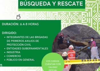 OFRECE EL ESTADO CURSOS BÁSICOS DE PROTECCIÓN CIVIL A LAS Y LOS POTOSINOS