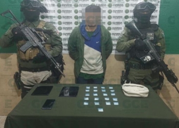 OBJETIVO CRIMINAL, VINCULADO AL NARCOMENUDEO, ES DETENIDO EN LA CAPITAL POTOSINA, POR GUARDIA CIVIL ESTATAL