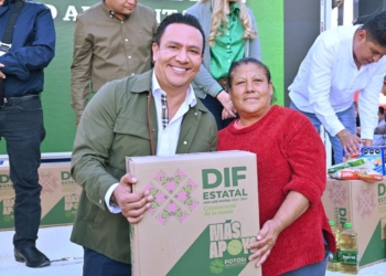 EL ESTADO ENTREGA MÁS APOYO EN SEGURIDAD ALIMENTARIA A FAMILIAS DE MATEHUALA