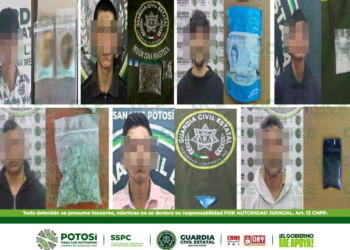 POR LA POSESIÓN DE DROGA 21 PERSONAS SON DETENIDAS POR LA GUARDIA CIVIL ESTATAL