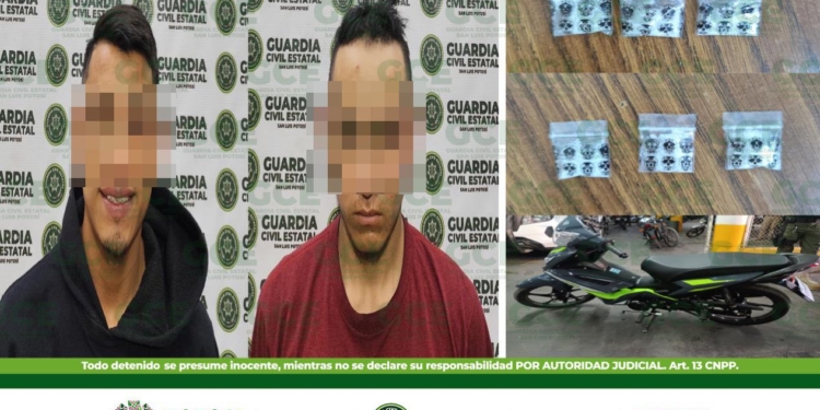 OBJETIVOS CRIMINALES VINCULADOS A 11 ATRACOS A TIENDAS DE CONVENIENCIA, SON CAPTURADOS POR GUARDIA CIVIL ESTATAL