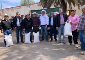 EJECUTIVO ESTATAL LLEVA APOYO A LAS Y LOS POTOSINOS CON PROGRAMAS AGROPECUARIOS