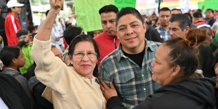 ARRANCA RICARDO GALLARDO RESCATE DE AVENIDA SANTA ROSA EN CIUDAD VALLES