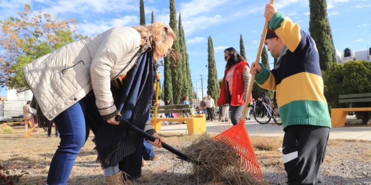 Espacios sociales óptimos en el San Luis Amable: en el Día de Talacha se rehabilita el Centro Comunitario Maravillas