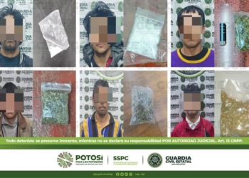 GUARDIA CIVIL ESTATAL DETIENE A 18 PERSONAS POR PRESUNTA POSESIÓN DE DROGA EN LAS ÚLTIMAS 24 HORAS