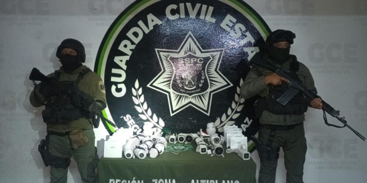 GUARDIA CIVIL ESTATAL DESMANTELA AMPLIA RED DE VIDEOVIGILANCIA DE PRESUNTA CÉLULA DELINCUENCIAL