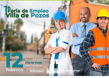 REALIZARÁ GOBIERNO ESTATAL PRIMERA FERIA DEL EMPLEO EN VILLA DE POZOS