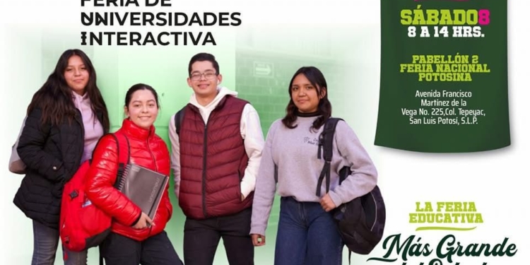 LISTO GOBIERNO DEL ESTADO PARA LA FERIA DE UNIVERSIDADES INTERACTIVA