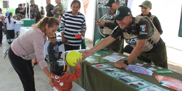 MÁS DE 2 MIL PERDONAS BENEFICIADAS CON FERIAS DE SEGURIDAD DE GUARDIA CIVIL ESTATAL