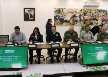 Plan Integral de Seguridad establecido en las cuatro regiones de San Luis Potosí,