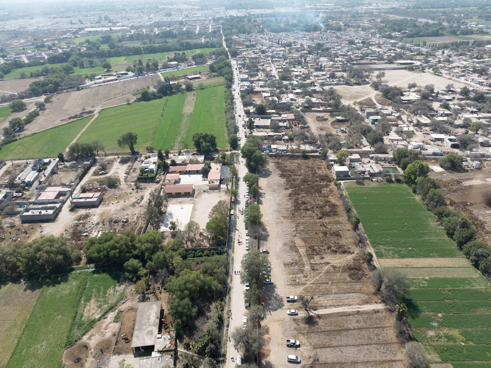 INICIA RICARDO GALLARDO PAVIMENTACIÓN DE AVENIDA REFORMA AGRARIA EN SOLEDAD
