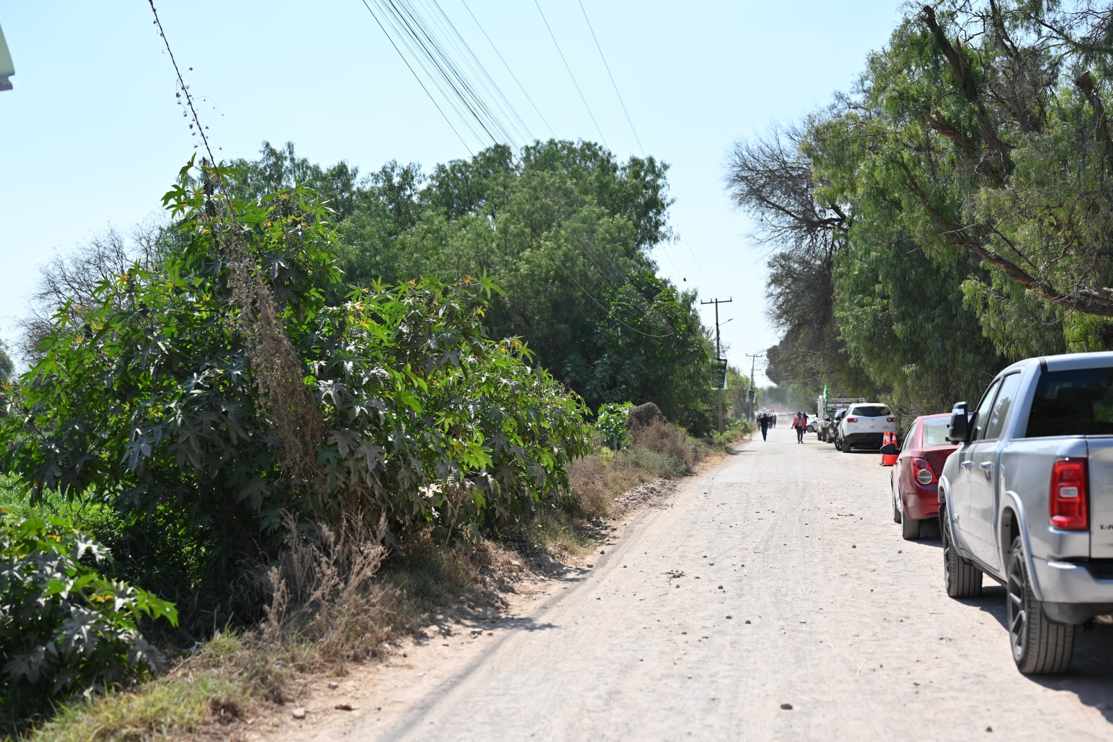 INICIA RICARDO GALLARDO PAVIMENTACIÓN DE AVENIDA REFORMA AGRARIA EN SOLEDAD