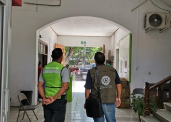EJECUTIVO ESTATAL BUSCA FALLAS EN EL SUBSUELO CON EQUIPO ESPECIALIZADO