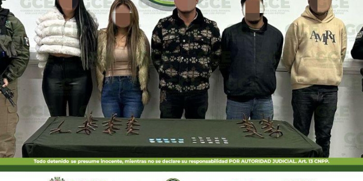 CÉLULA CRIMINAL ES DESARTICULADA POR GUARDIA CIVIL ESTATAL; PRETENDÍAN DESPOJAR A UN TRANSPORTISTA DE SU UNIDAD DE CARGA