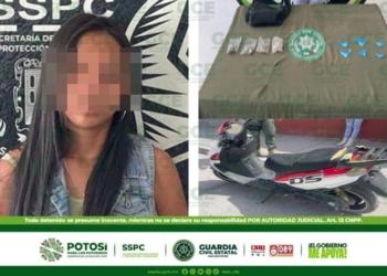 UNA PRESUNTA VENDEDORA DE DROGA FUE DETENIDA EN MATEHUALA