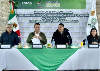 GOBIERNO DEL ESTADO REALIZA MESA ITINERANTE DE SEGURIDAD EN LA REGIÓN MEDIA