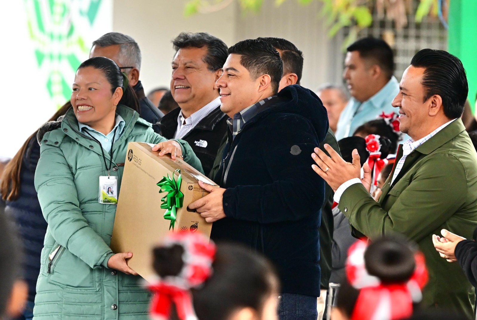 RICARDO GALLARDO ENTREGA NUEVAS AULAS Y REHABILITACIÓN DE ESCUELA EN RIOVERDE