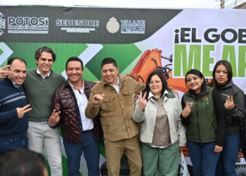 RICARDO GALLARDO ARRANCA RESCATE DE UNA AVENIDA MÁS EN VILLA DE POZOS