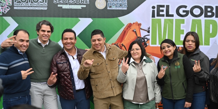 RICARDO GALLARDO ARRANCA RESCATE DE UNA AVENIDA MÁS EN VILLA DE POZOS