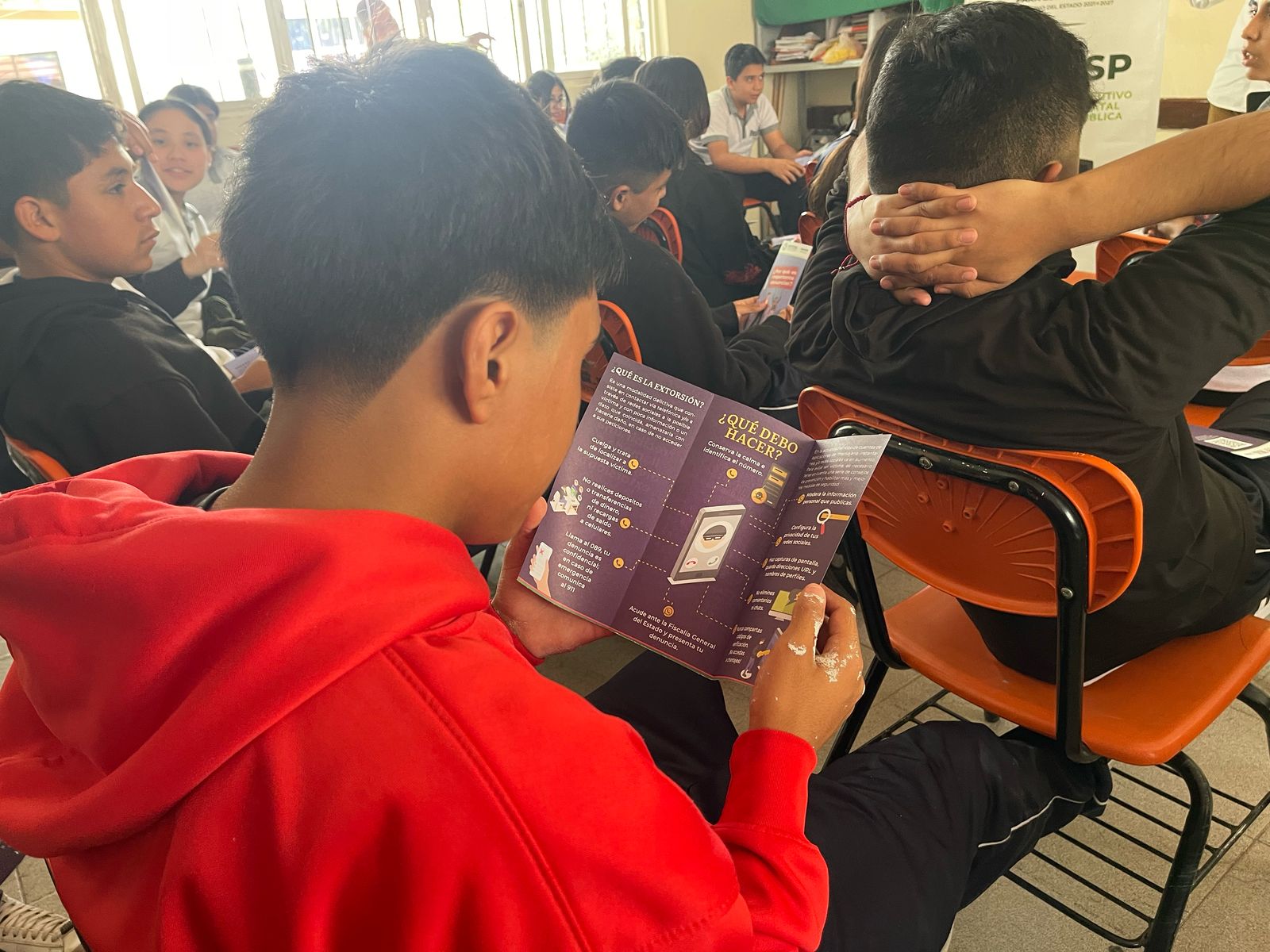 GOBIERNO ESTATAL IMPULSA SENSIBILIZACIÓN DE JÓVENES EN TELESECUNDARIAS