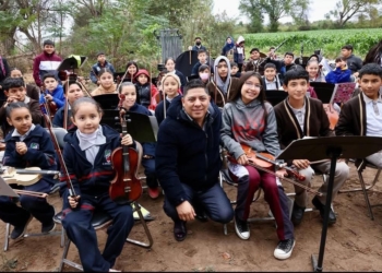 EL ESTADO ATIENDE PETICIÓN DE ORQUESTA SINFÓNICA INFANTIL DE CIUDAD FERNÁNDEZ