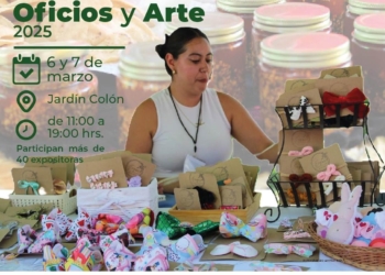 GOBIERNO ESTATAL REALIZARÁ EXPO MUJERES OFICIOS Y ARTE 2025