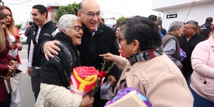 Colonia Insurgentes se moderniza; Alcalde Galindo inaugura nueva pavimentación