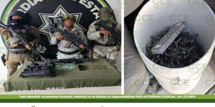 GUARDIA CIVIL ESTATAL, EJÉRCITO MEXICANO Y GUARDIA NACIONAL RESCATAN A PERSONA PRIVADA DE SU LIBERTAD