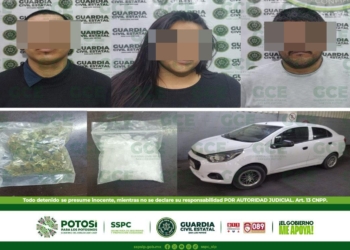 GUARDIA CIVIL ESTATAL DETIENE A PRESUNTO OBJETIVO CRIMINAL VINCULADO EN EL ATRACO A TIENDAS DE CONVENIENCIA EN VILLA DE POZOS