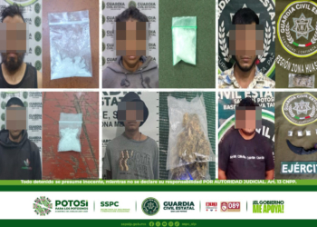 DOCE PERSONAS SON DETENIDAS POR LA GUARDIA CIVIL ESTATAL, TRAS ASEGURARLES ENERVANTES