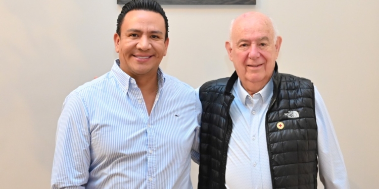 EJECUTIVO ESTATAL ANALIZA APOYO EXTRAORDINARIO PARA LA CRUZ ROJA