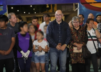 Después de años de abandono, Alcalde Galindo realiza el rescate integral del parque lineal Río Españita