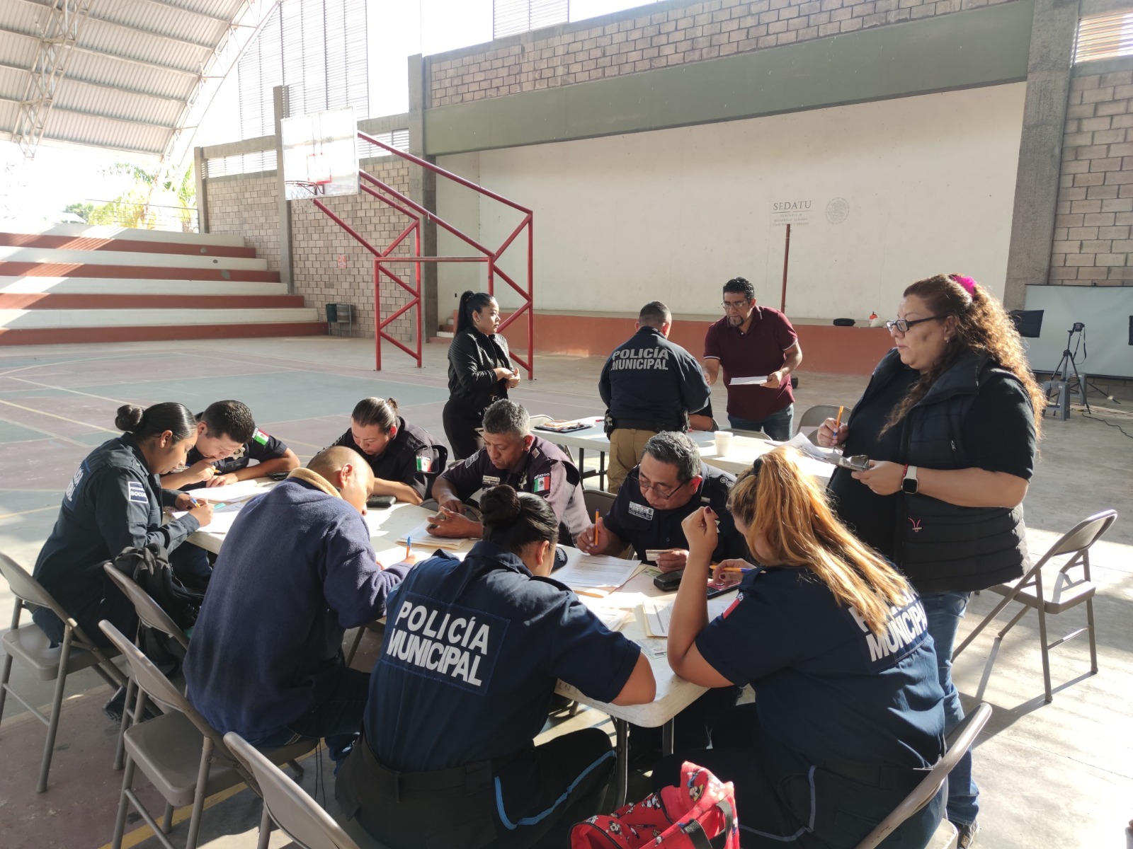 CONCLUYE EJECUTIVO ESTATAL CENSO DE POLICÍAS MUNICIPALES