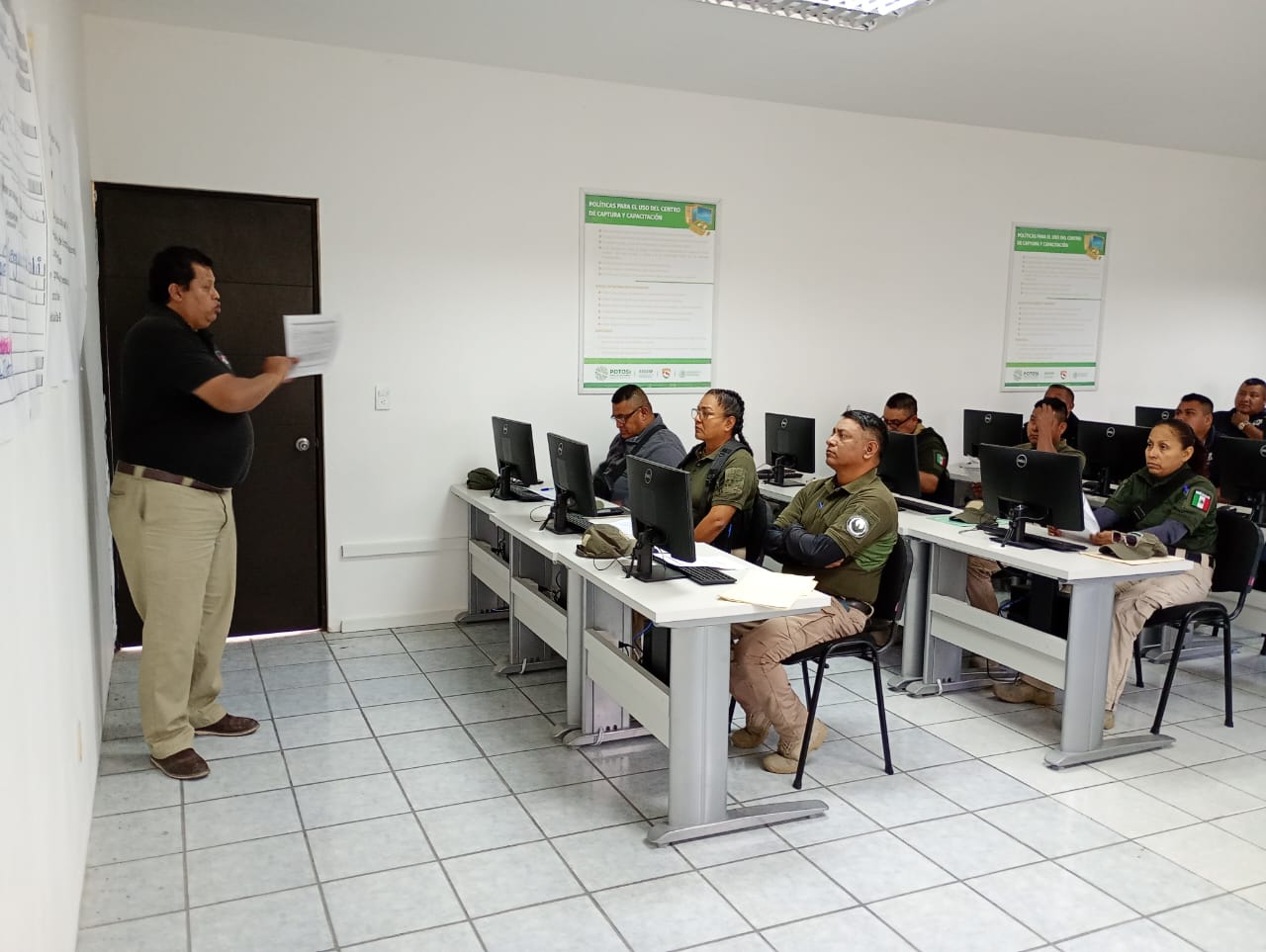 CONCLUYE EJECUTIVO ESTATAL CENSO DE POLICÍAS MUNICIPALES