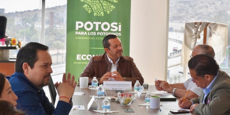 EJECUTIVO ESTATAL FORTALECE LIDERAZGO ECONÓMICO DE SLP CON AGENDA ESTRATÉGICA