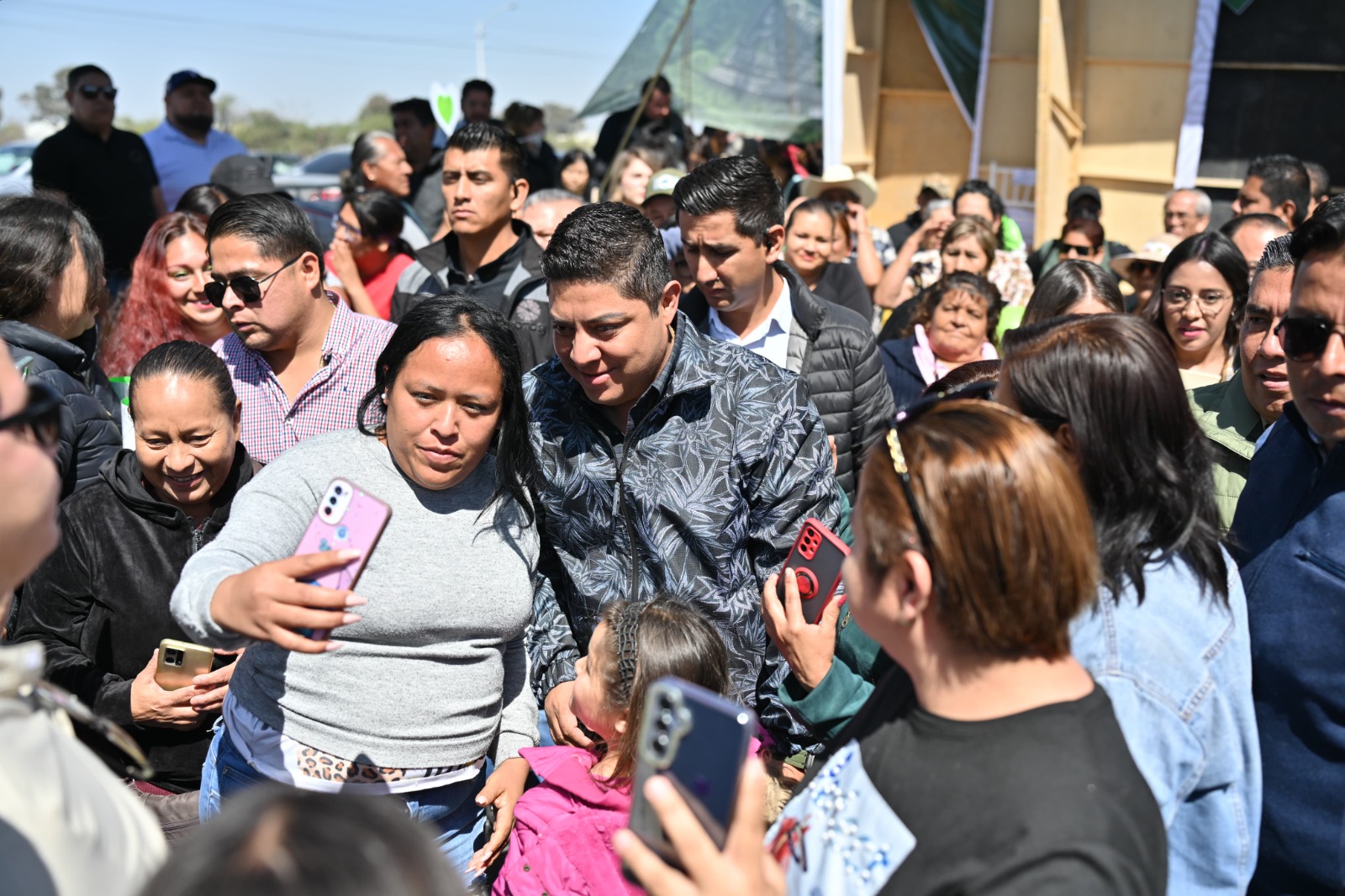 RICARDO GALLARDO ARRANCA CONSTRUCCIÓN DE GRAN PUENTE VEHICULAR EN CIRCUITO POTOSÍ