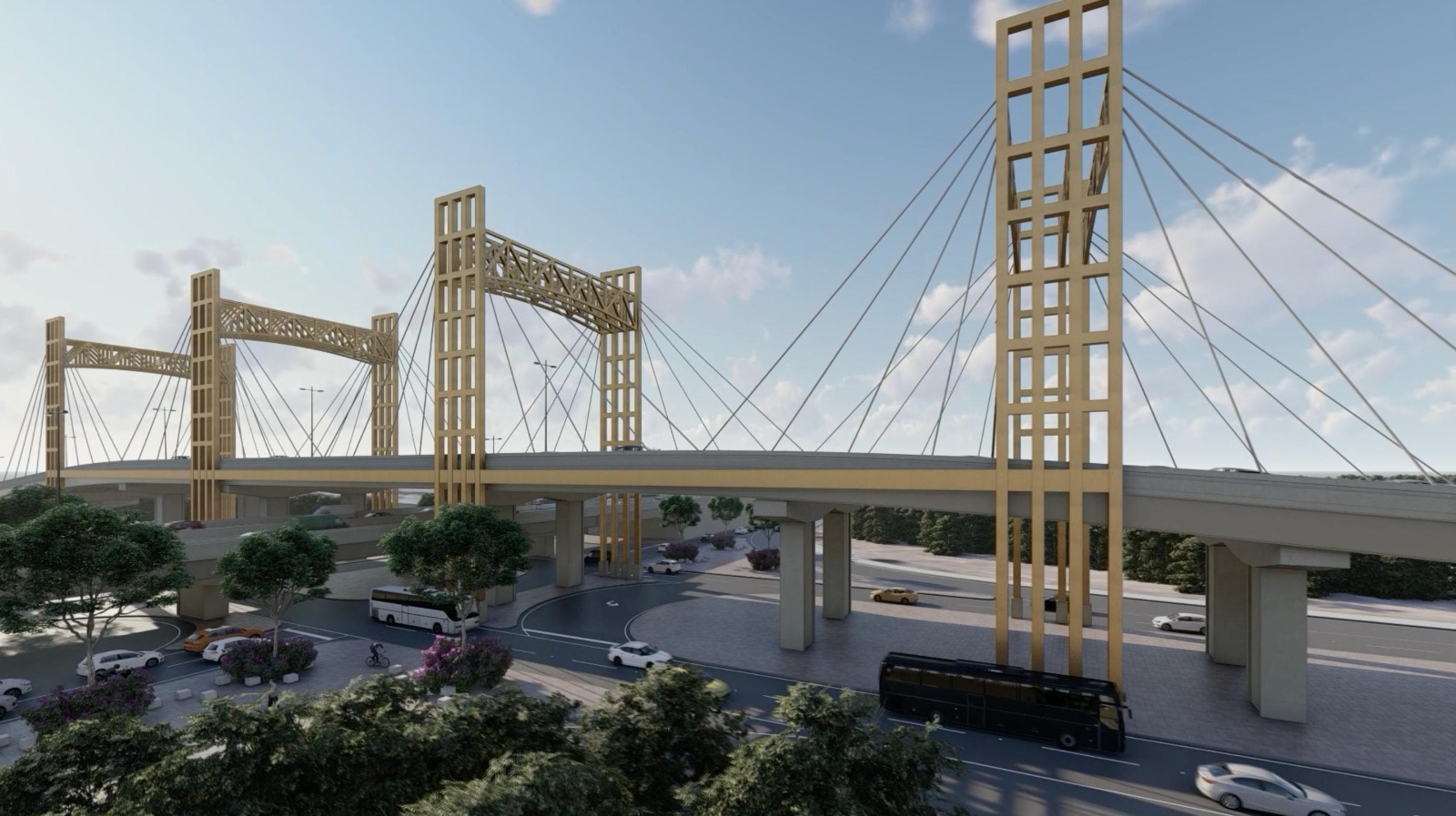 RICARDO GALLARDO ARRANCA CONSTRUCCIÓN DE GRAN PUENTE VEHICULAR EN CIRCUITO POTOSÍ