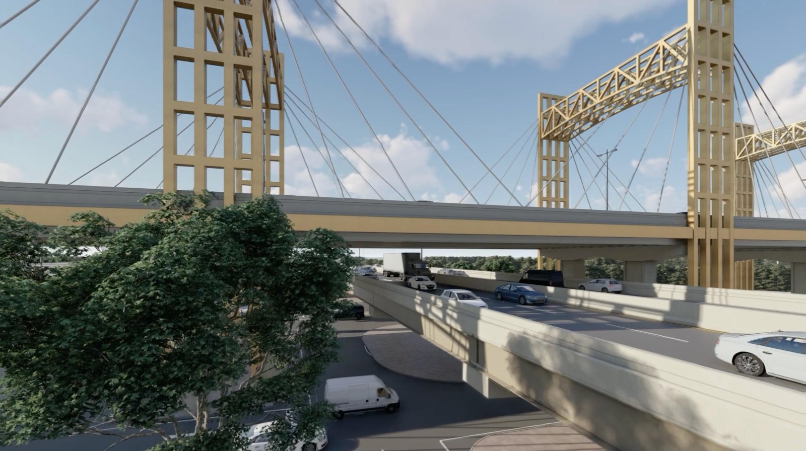 RICARDO GALLARDO ARRANCA CONSTRUCCIÓN DE GRAN PUENTE VEHICULAR EN CIRCUITO POTOSÍ