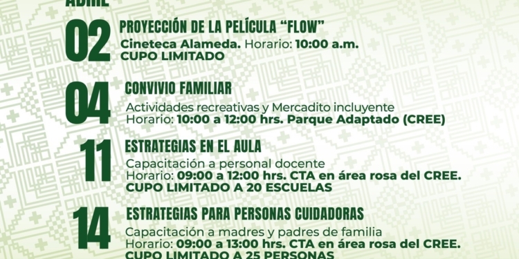 PREPARADO PROGRAMA POR DÍA MUNDIAL DE LA CONCIENCIACIÓN SOBRE EL AUTISMO