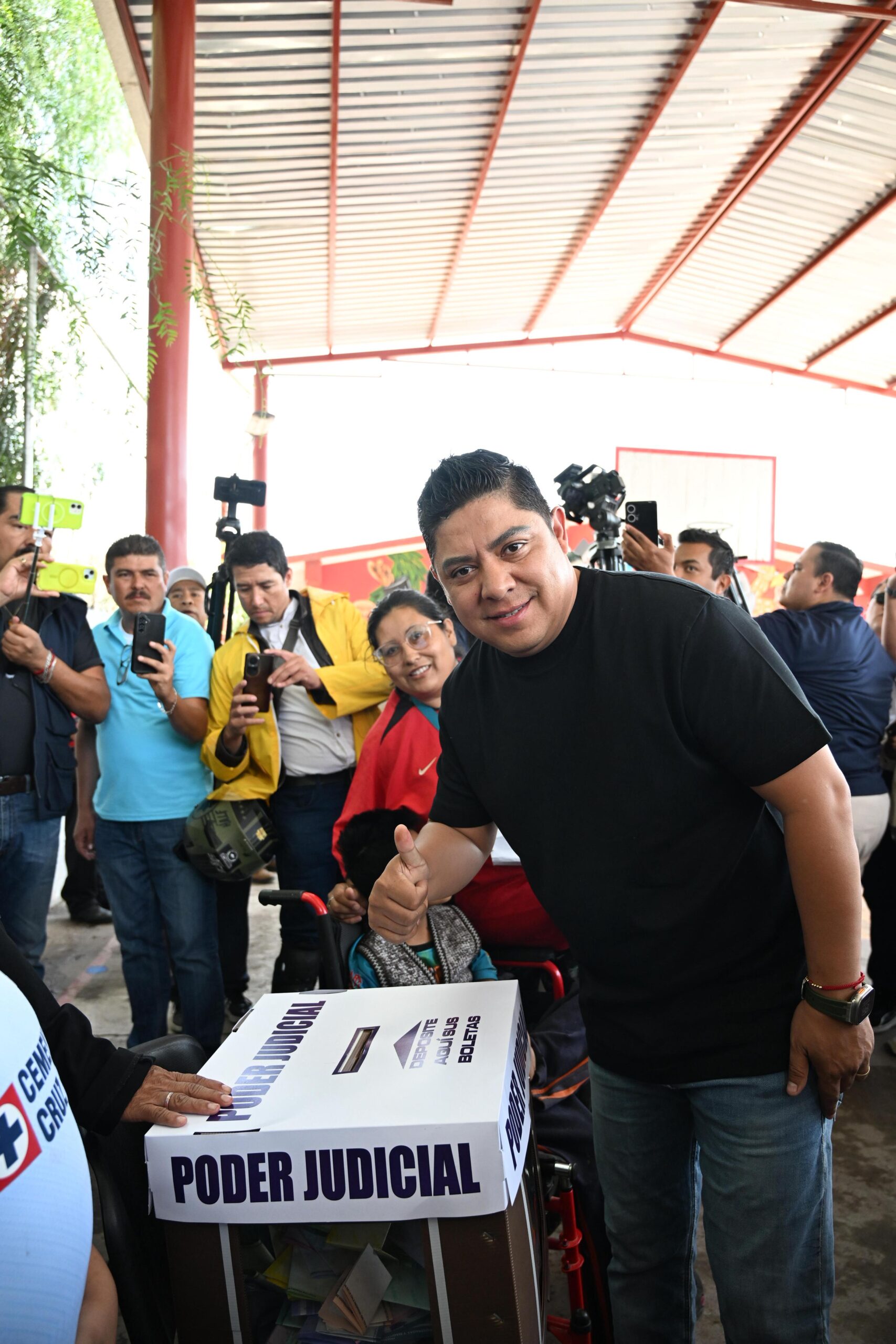 RICARDO GALLARDO CONVOCA A POTOSINAS Y POTOSINOS A ACUDIR A VOTAR