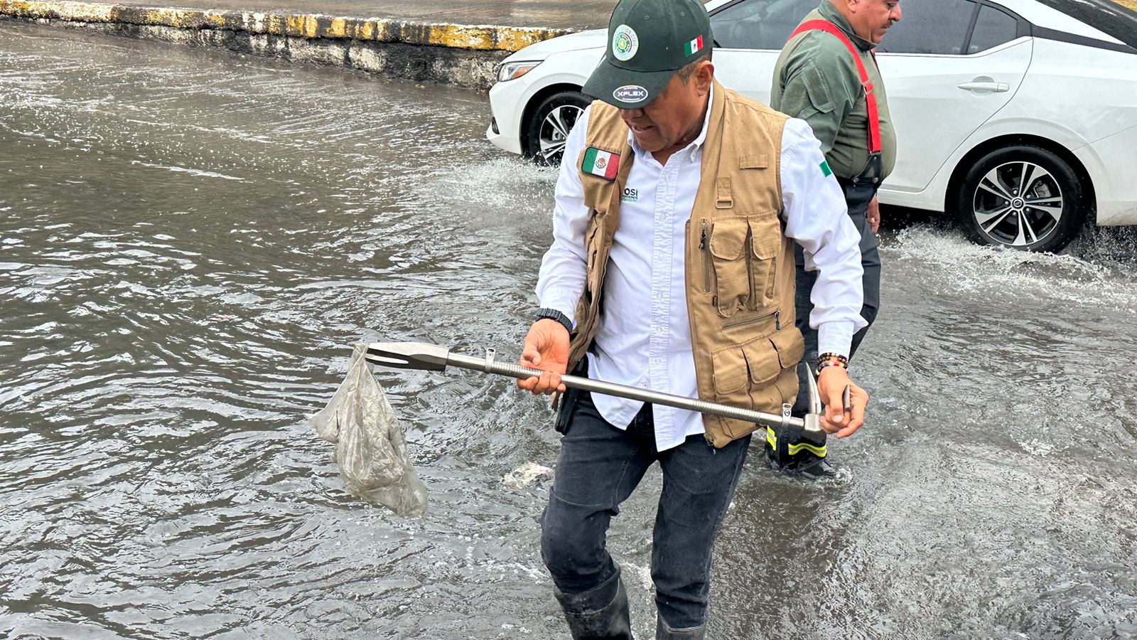 PROTECCIÓN CIVIL ESTATAL RECORRE ZONAS AFECTADAS POR LLUVIAS