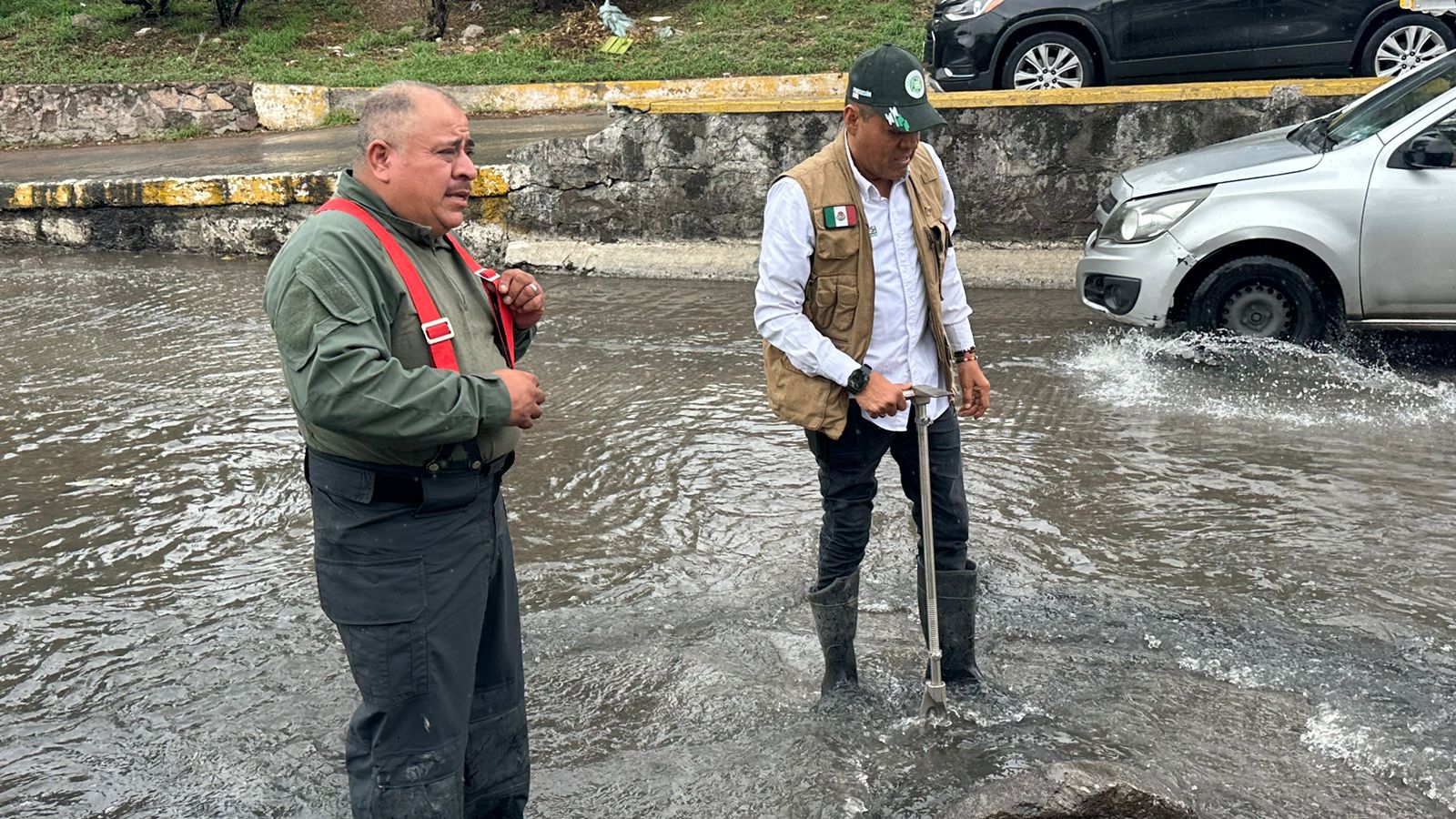 PROTECCIÓN CIVIL ESTATAL RECORRE ZONAS AFECTADAS POR LLUVIAS
