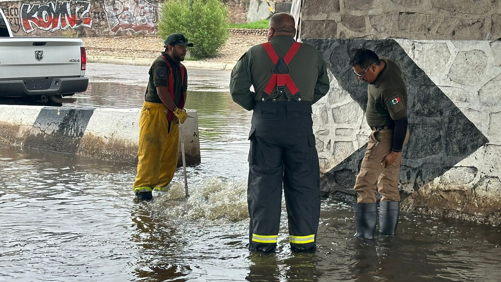 PROTECCIÓN CIVIL ESTATAL RECORRE ZONAS AFECTADAS POR LLUVIAS