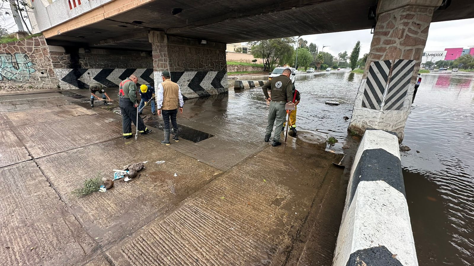 PROTECCIÓN CIVIL ESTATAL RECORRE ZONAS AFECTADAS POR LLUVIAS