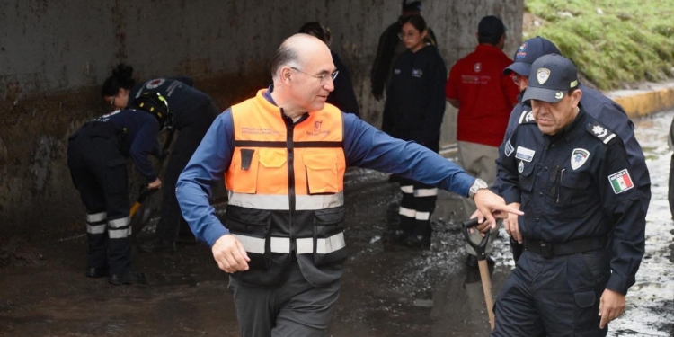 Reacción inmediata del Gobierno de la Capital para restablecer la movilidad de la ciudad
